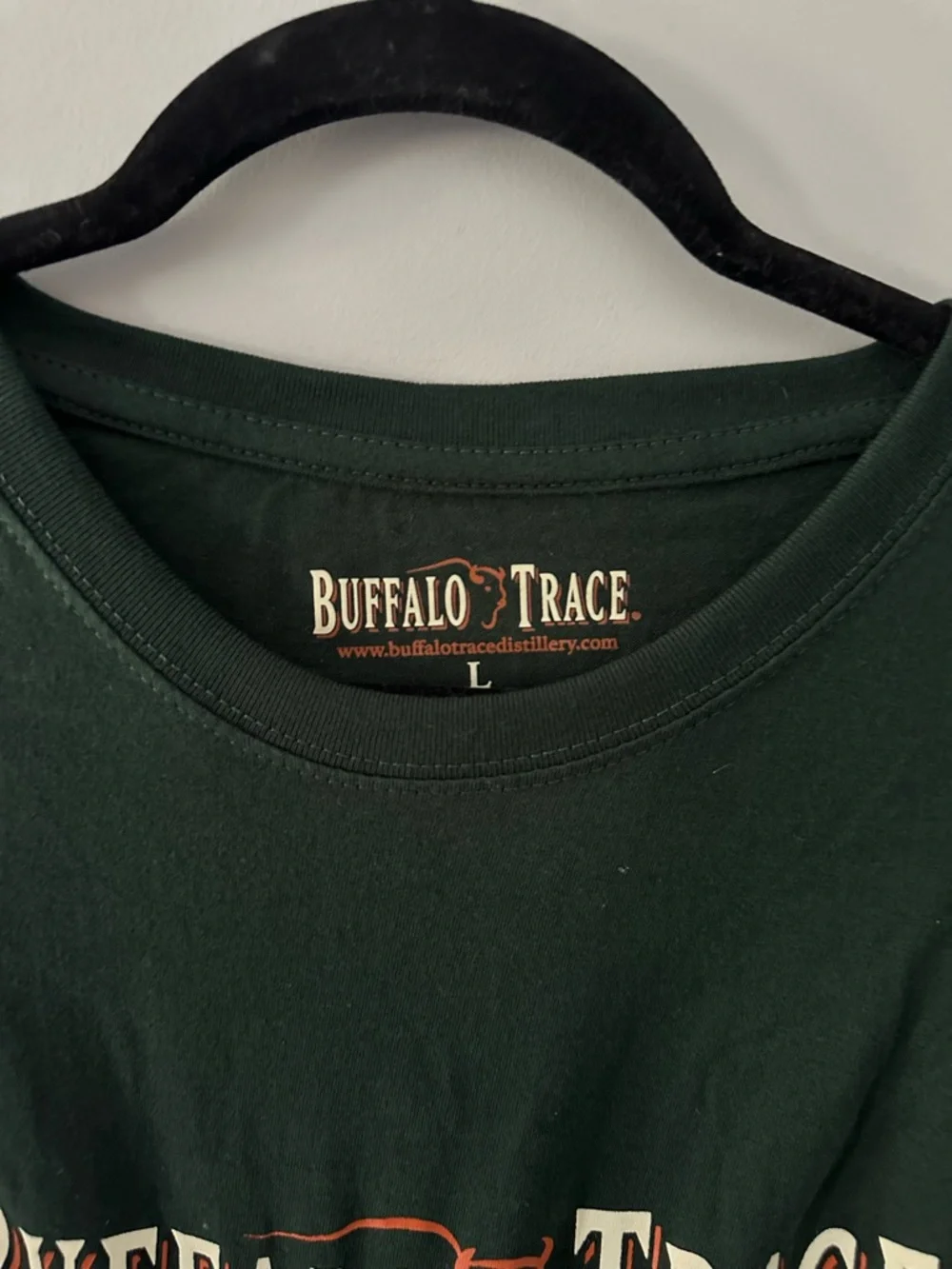 Buffalo Trace Green Short Sleeve Logo Tee - Picture 2 of 3